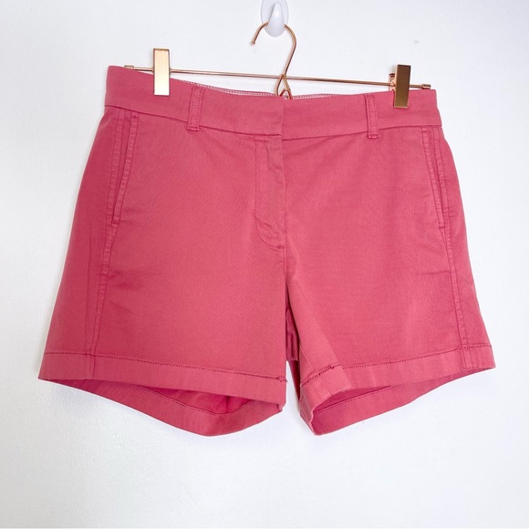 NWT J. Crew Chino Bermuda Shorts Samon Peach Size 4 - Picture 4 of 11